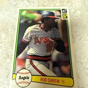 Donruss 1982 Rod Carew Baseball Card